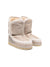 Stivaletti Eskimo per bambina Mou Kids beige con effetto metalizzato