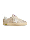 Sneakers Super Star per bambina Golden Goose Kids oro con chiusura frontale con lacci