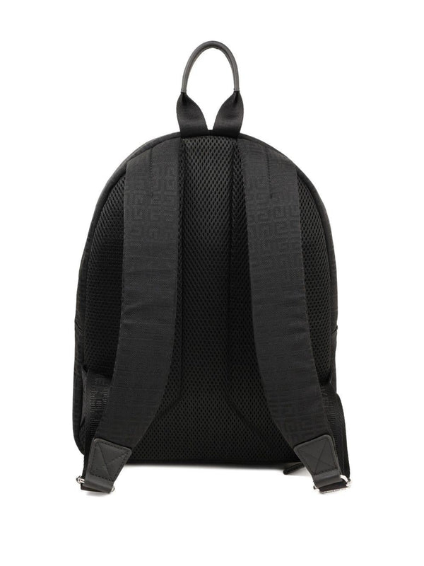 Zaino per bambini Givenchy Kids nero con logo ricamato