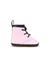 Stivaletti per neonata Dr. Martens Kids rosa con lacci