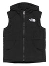 Gilet per bambino The North Face Kids nero trapuntato