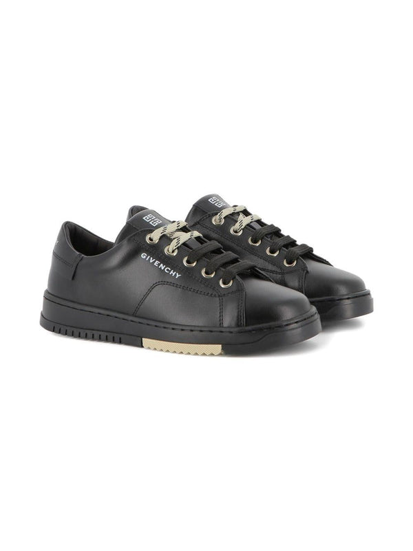 Sneakers per bambino Givenchy Kids nero in pelle