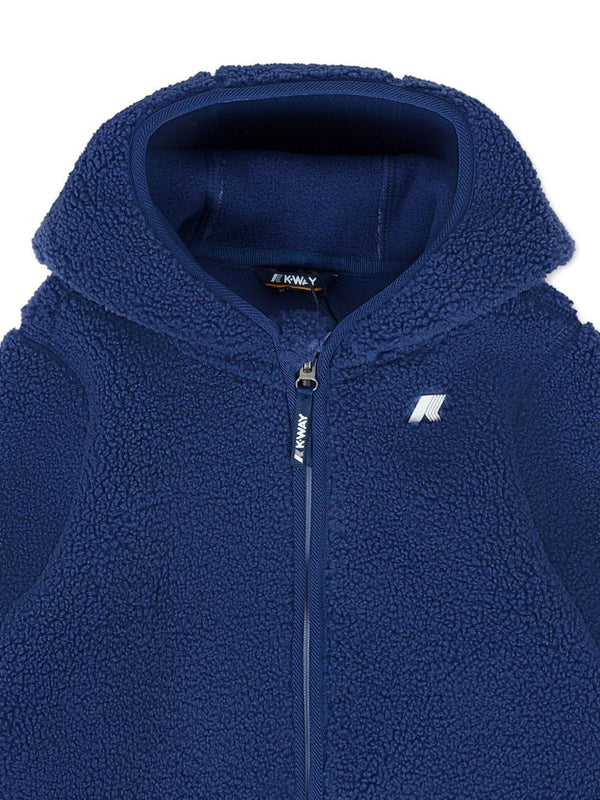 Giacca per neonati K Way Kids The Jane blu in pile