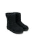 Stivaletti con fodera in pelliccia per bambina UGG Kids neri con punta tonda