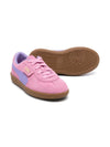Sneakers per bambina Puma Kids Palermo rosa con logo laterale e sul tallone