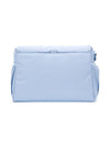 Borsa fasciatoio per neonato Emporio Armani Kids azzurro con applicazione logo