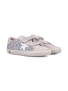 Sneakers per bambina Golden Goose Kids grigio con applicazione a stella