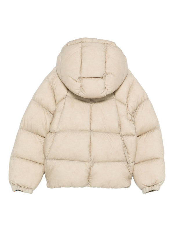 Piumino per bambino K Way Kids beige con cappuccio