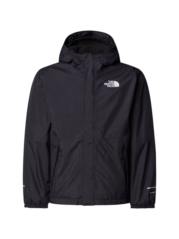 Giubbino per bambino The North Face Kids nero con stampa con logo sul davanti e sul retro