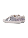 Sneakers per bambina Golden Goose Kids grigio con applicazione a stella