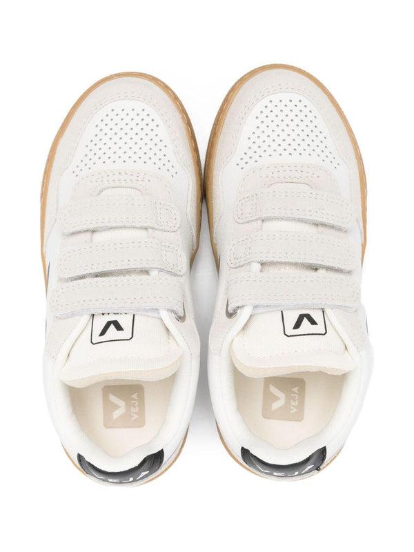 Sneakers per bambino VEJA Kids bianche con applicazione logo