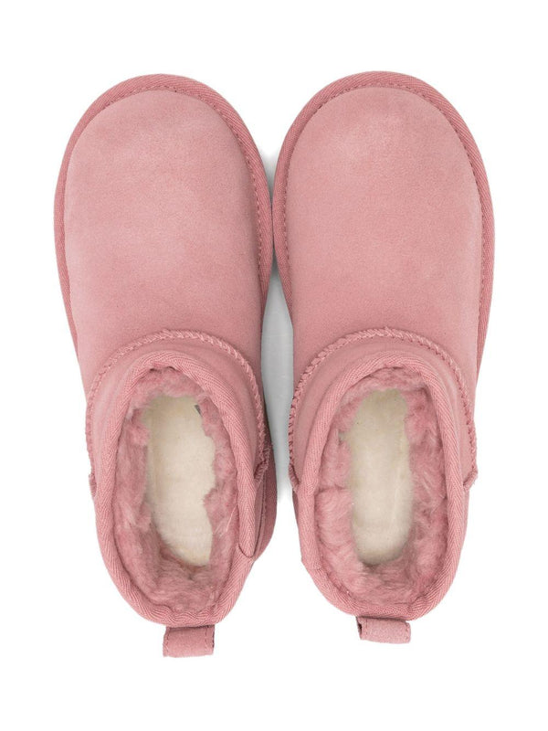 Stivali per bambina UGG Kids rosa con plateau