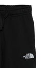 Pantaloni sportivi per bambino The North Face Kids nero con logo ricamato