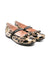 Ballerine per bambina Dolce & Gabbana Kids marrone con stampa leopardata