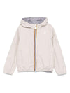 Giubbino Jake per bambino K Way Kids beige con tasche con zip
