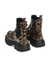 Stivali per bambina Dolce & Gabbana Kids animalier con applicazione