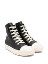 Sneakers Sneaks per bambino Rick Owens Kids nere con chiusura frontale con lacci