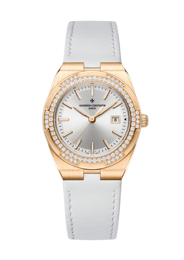 Overseas 33mm Pink Gold Quartz Watch