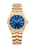 Overseas Self-Winding 35mm Pink Gold Diamond Bezel Watch