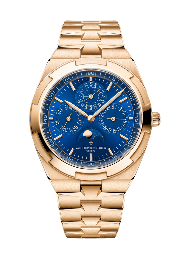Overseas Perpetual Calendar Ultra-Thin 41.5mm Pink Gold Automatic Watch