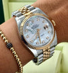 Rolex Datejust 36, MOP dial, Two tone