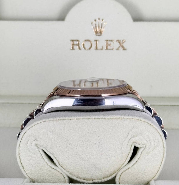 Rolex Datejust 36, MOP dial, Two tone