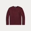 SPECKLED WOOL-BLEND CREWNECK SWEATER