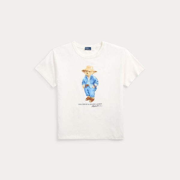 POLO BEAR COTTON JERSEY TEE