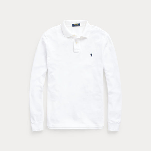 CUSTOM SLIM FIT MESH POLO SHIRT