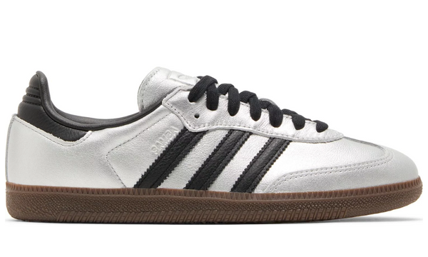 Adidas Samba 'Silver Metallic Black Gum' 