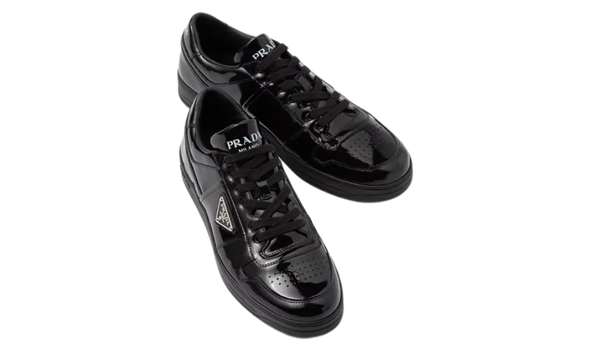 Prada Downtown leather sneakers "Black"
