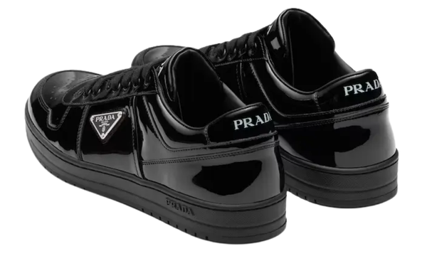 Prada Downtown leather sneakers "Black"