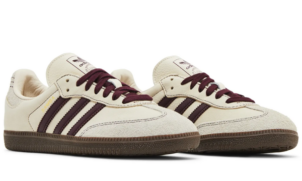 Adidas Samba OG 'Wonder White Maroon' 