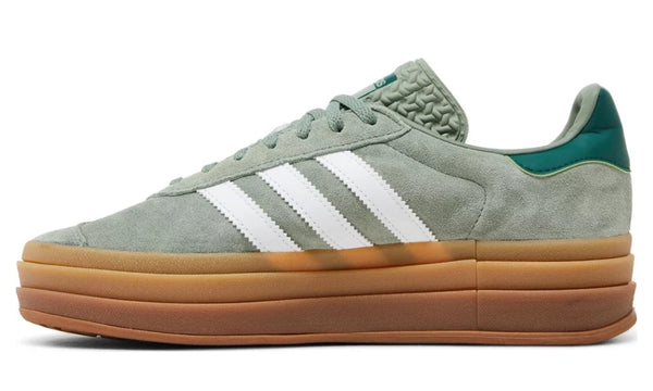 Adidas Gazelle Bold 'Silver Green Gum'