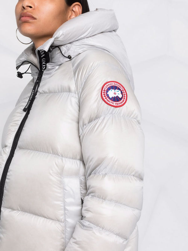 Piumino con applicazione