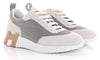Hermès Air Mesh Suede Goatskin Bouncing"Gris Lulea White"