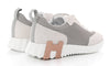 Hermès Air Mesh Suede Goatskin Bouncing"Gris Lulea White"