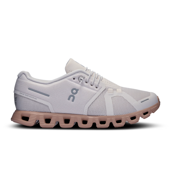 On Running - Cloud 5 Sand/Rosebrown Sneaker (Women)