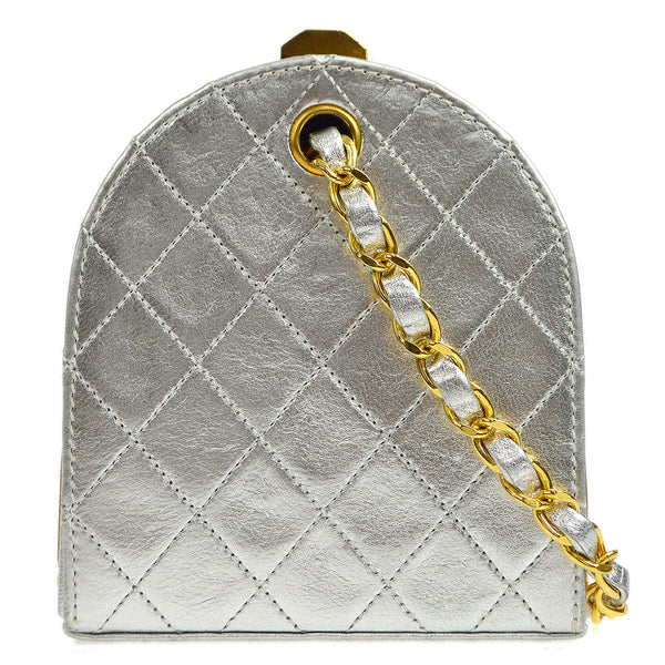 CHANEL 1989-1991 Kisslock Shoulder Bag Micro