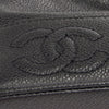 CHANEL 1994-1996 Triple CC Shoulder Bag Black Caviar