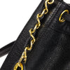 CHANEL 1994-1996 Triple CC Shoulder Bag Black Caviar