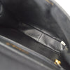 CHANEL 1996-1997 Double Side Classic Flap Shoulder Bag Medium Black Caviar