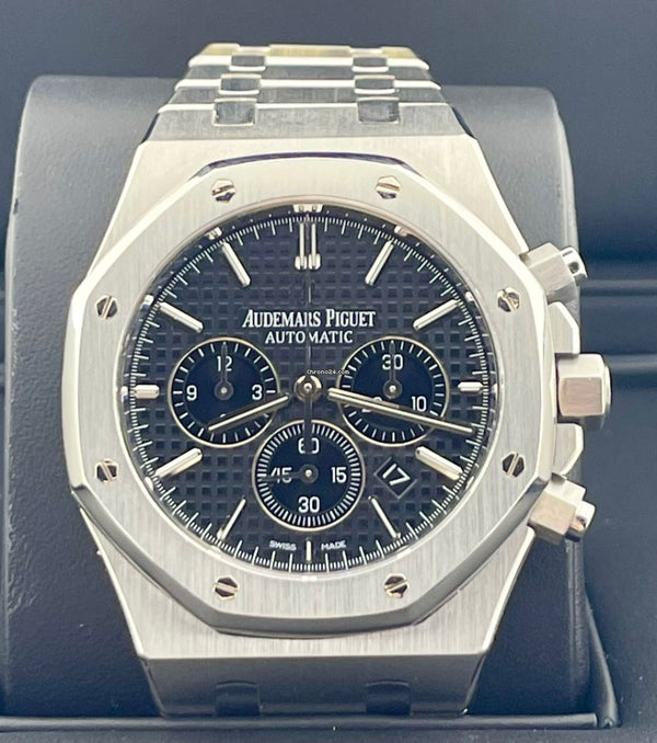 Royal Oak Chronograph Black Dial Full Set