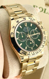 Daytona Cosmograph 116508 Green Dial 18K Yellow Gold Jhon Mayer 2018