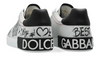Dolce &amp; Gabbana logo-patch sneakers "White" 