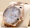 Sky-Dweller 18K Rose Gold Annual Calendar Sundust Dial