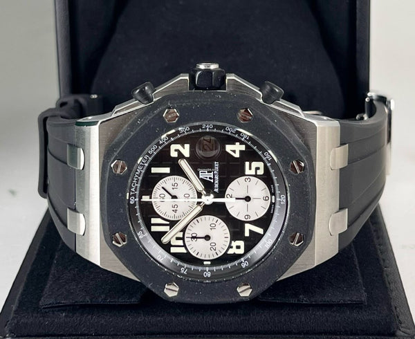Royal Oak Offshore Chronograph with archive papers New strap