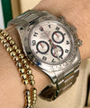 Daytona Racing Dial 18K White Gold Z Serial Box And Papers