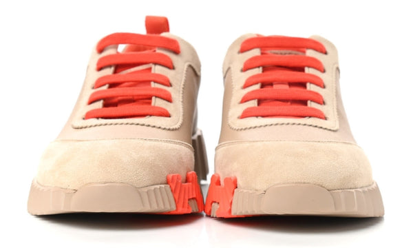 Hermès Goatskin Suede Goatskin Bouncing"Beige Sarrasin"