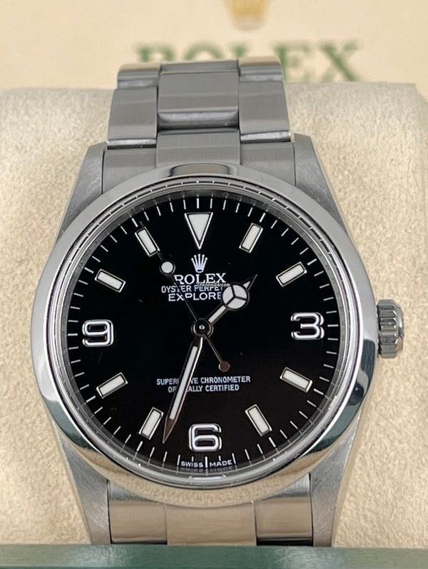 Explorer 36 mm watch only watch V serial 2009